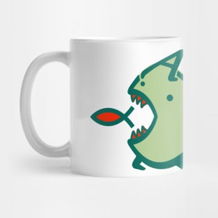 Atheist Ichthys Mug